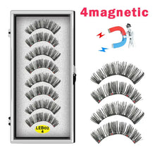 LEKOFO's 8PCS Magnetic Mink Eyelash Set