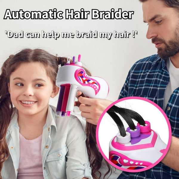 Trecciatrice automatica per capelli, acquista il kit completo come visto nel video, fai clic qui sotto 